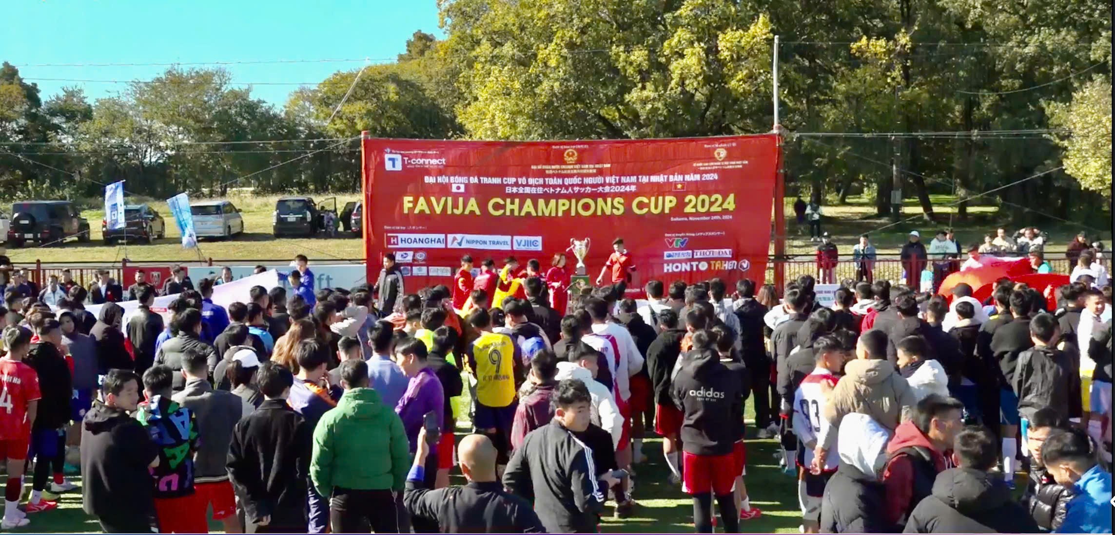 32 đội bóng của người Việt tại Nhật tranh giải “FAVIJA Champions Cup 2024