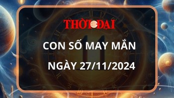 Con số may mắn hôm nay 27/11/2024 12 con giáp: Thần tài gõ cửa nhà Mùi