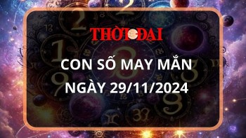 Con số may mắn hôm nay 29/11/2024 12 con giáp: Thìn may mắn nhân đôi