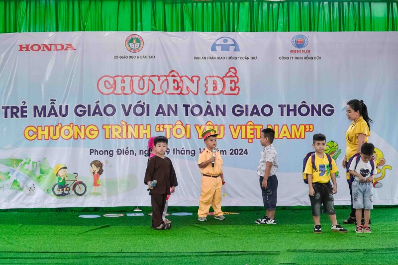 Cần Thơ tổ chức chuyên đề “Trẻ mẫu giáo với an toàn giao thông”