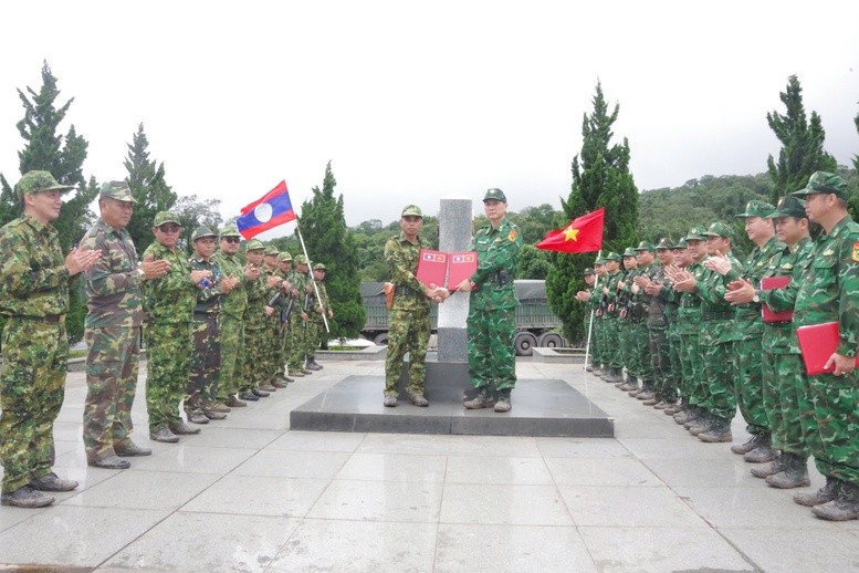 Bộ đội biên phòng Việt Nam - Lào: cùng xây dựng đường biên giới hòa bình, hữu nghị, hợp tác, phát triển