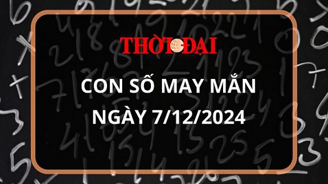 Con số may mắn hôm nay 7/12/2024 12 con giáp: Dậu có cơ hội phát tài phát lộc đổi đời trong chớp mắt