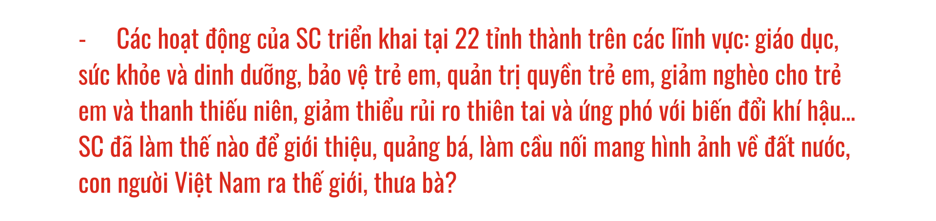 Hành trình 35 năm Tổ chức Cứu trợ Trẻ em tại Việt Nam: Không ngừng thay đổi và phát triển vì trẻ em Việt