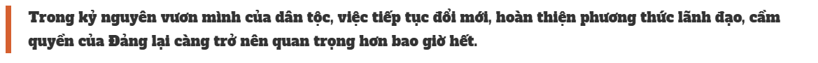 Xây dựng tổ chức chính trị tinh gọn, hoạt động hiệu lực, hiệu quả đáp ứng yêu cầu của kỷ nguyên mới: Kỷ nguyên vươn mình của dân tộc Việt Nam