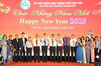 Ngày hội mừng năm mới 2025 của người nước ngoài tại Cần Thơ