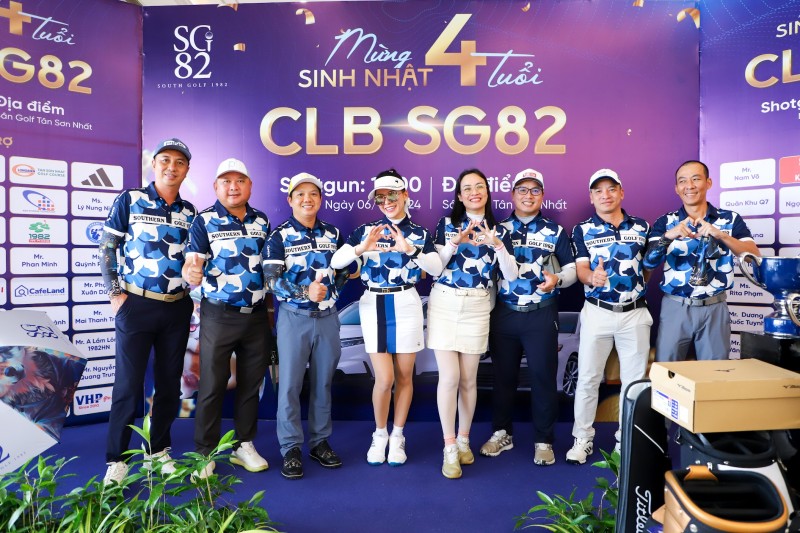 Những khoảnh khắc ấn tượng tại Giải golf kỉ niệm 4 năm thành lập CLB SG82