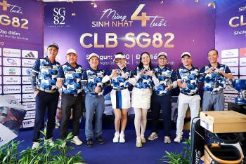 nhung khoanh khac an tuong tai giai golf ki niem 4 nam thanh lap clb sg82