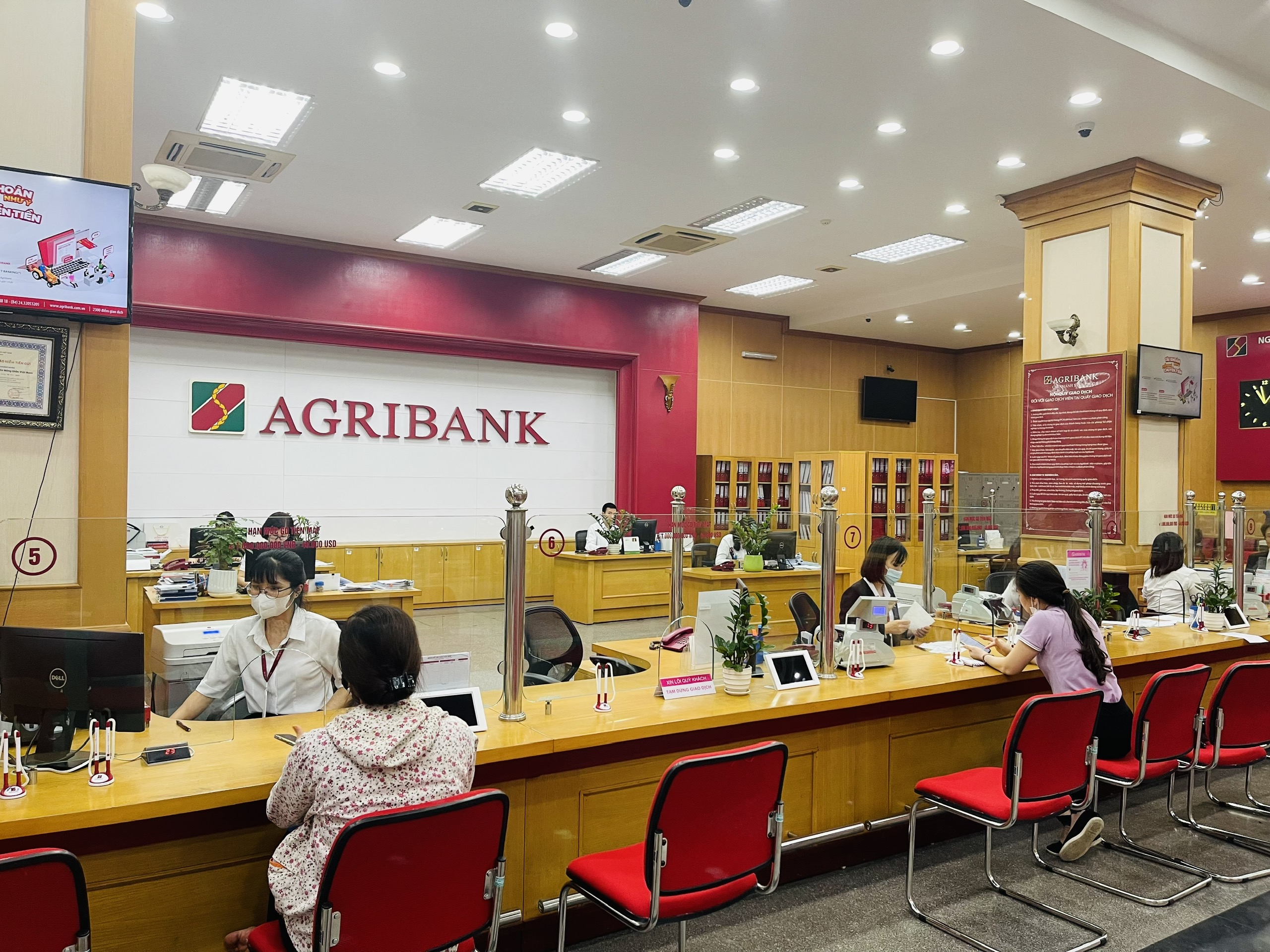 Tăng trưởng tín dụng của Agribank đạt trên 9%