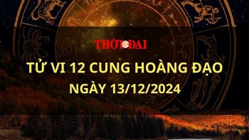 Tử vi hôm nay 12 cung hoàng đạo 13/12/2024: Kim Ngưu cần nỗ lực nhiều hơn