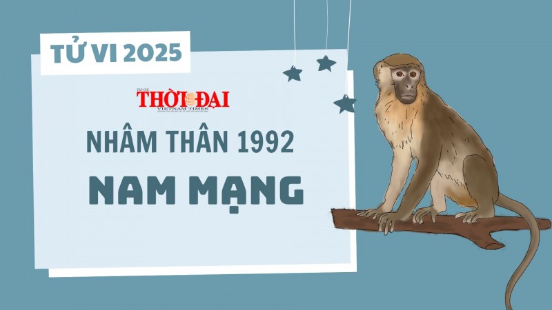 Tử vi năm 2025 tuổi Nhâm Thân 1992 nam mạng: Kiếm được nhiều tiền nhưng vất vả trăm bề