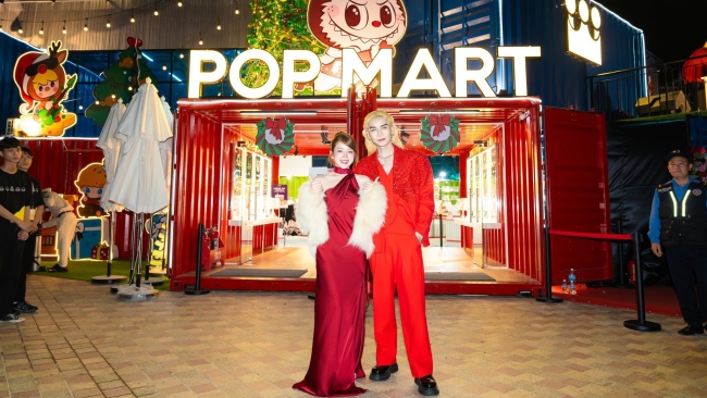 POP MART lần đầu tiên xuất hiện tại Vinpearl Harbour Nha Trang với mô hình container trên đảo có 1-0-2