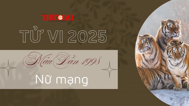 Tử vi năm 2025 tuổi Mậu Dần 1998 nữ mạng: Cục diện xấu, hung tinh tác động