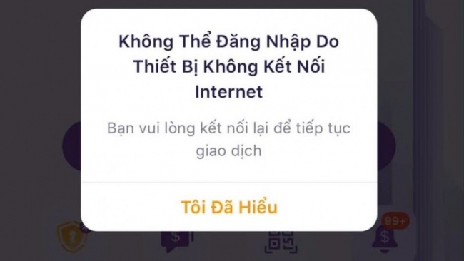 TPBank đang khắc phục sự cố hệ thống