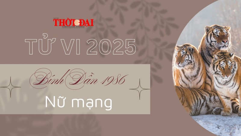 Tử vi năm 2025 tuổi Bính Dần 1986 nữ mạng: Nhiều cơ hội thăng tiến trong sự nghiệp