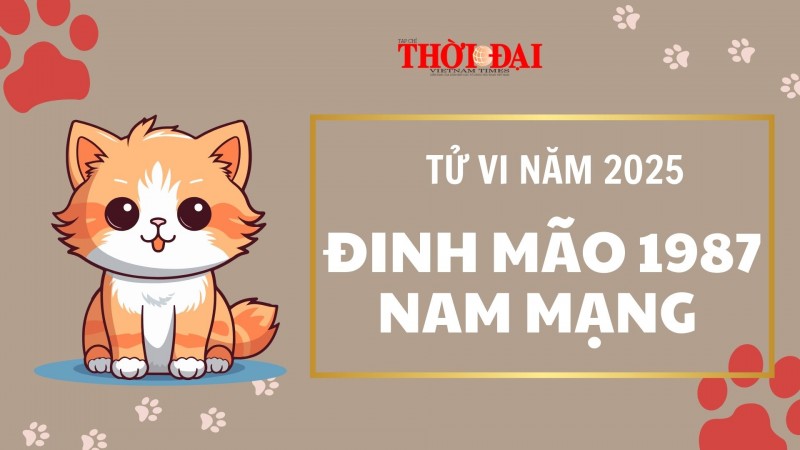 Tử vi năm 2025 tuổi Đinh Mão 1987 nam mạng: Nhiều khó khăn thử thách