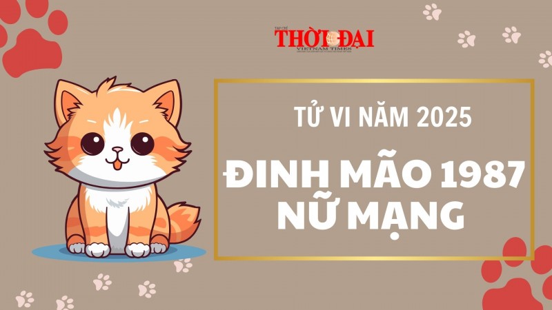 Tử vi năm 2025 tuổi Đinh Mão 1987 nữ mạng: Năm đầu tam tai tốt xấu đan xen