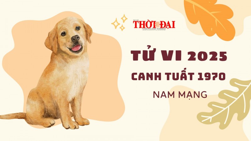 Tử vi năm 2025 tuổi Canh Tuất 1970 nam mạng: Nhiều cơ hội và thách thức đan xen