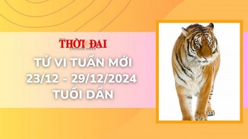 Tử vi tuần mới 23/12 đến 29/12/2024 tuổi Dần: Tình duyên, công danh tài lộc