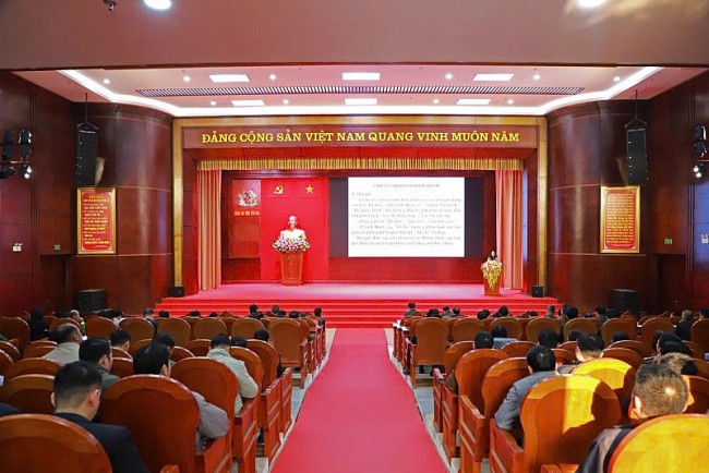Yên Bái tổ chức Hội nghị tập huấn công tác Nhân quyền cấp cơ sở