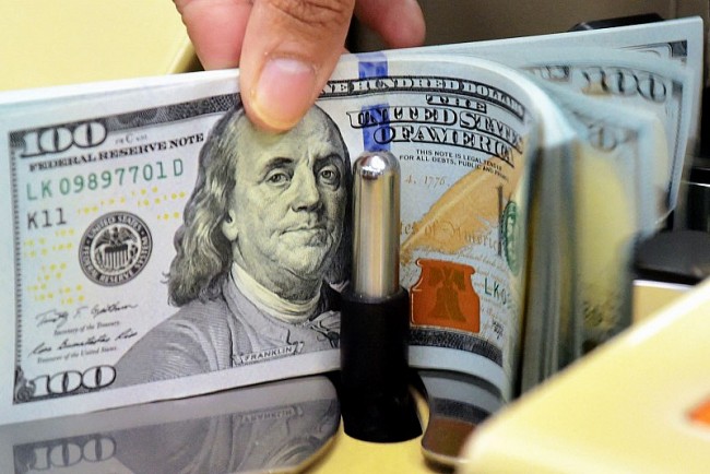 Giá USD ngân hàng quay đầu giảm