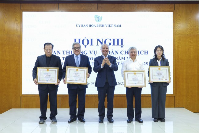 Ủy ban Hòa bình Việt Nam sẽ đẩy mạnh hoạt động giáo dục hòa bình trong năm 2025