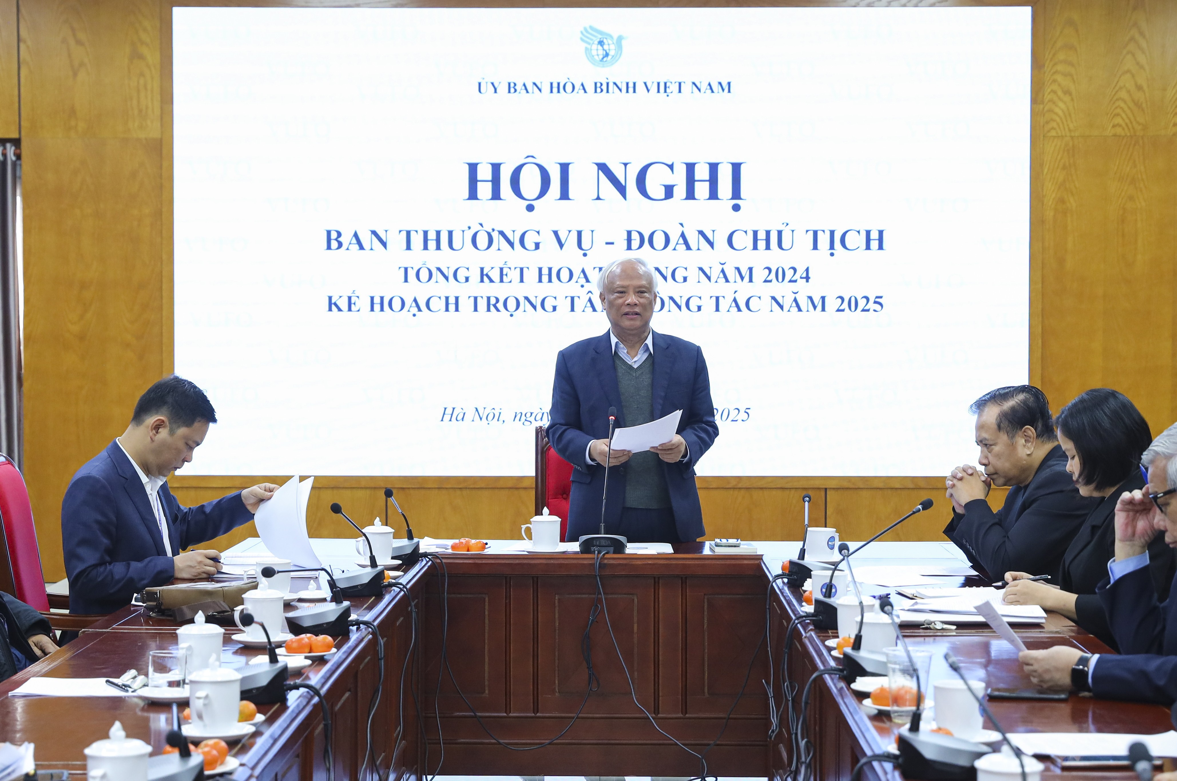 Ủy ban Hòa bình Việt Nam sẽ đẩy mạnh giáo dục hòa bình trong năm 2025