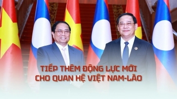tiep them dong luc moi cho quan he viet nam lao