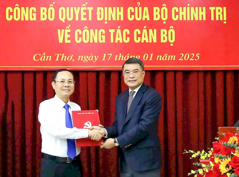 Thành phố Cần Thơ, tỉnh Kiên Giang có tân Bí thư