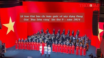 video le trao giai bao chi toan quoc ve xay dung dang lan thu ix nam 2024