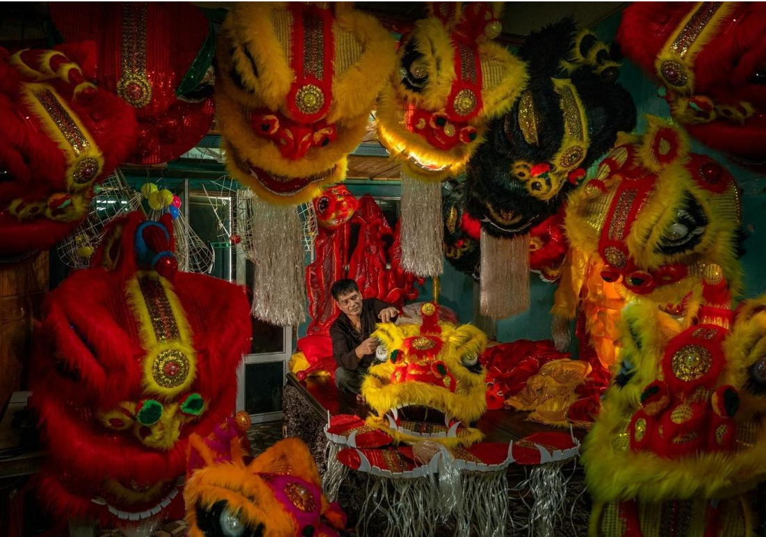 nghe che tac dau lan su rong cung mua xuan dem niem vui di khap muon noi