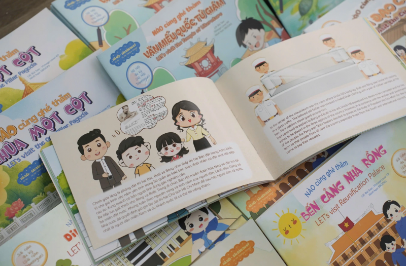 Ra mắt sách song ngữ Việt - Anh về vẻ đẹp, văn hóa của Hà Nội và TP Hồ Chí Minh