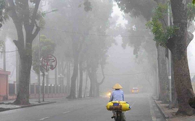 Thời tiết hôm nay (20/02): Bắc Bộ có mưa phùn, sương mù kèm giá rét