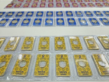 gia vang trong nuoc va usd ngan hang dong loat tang