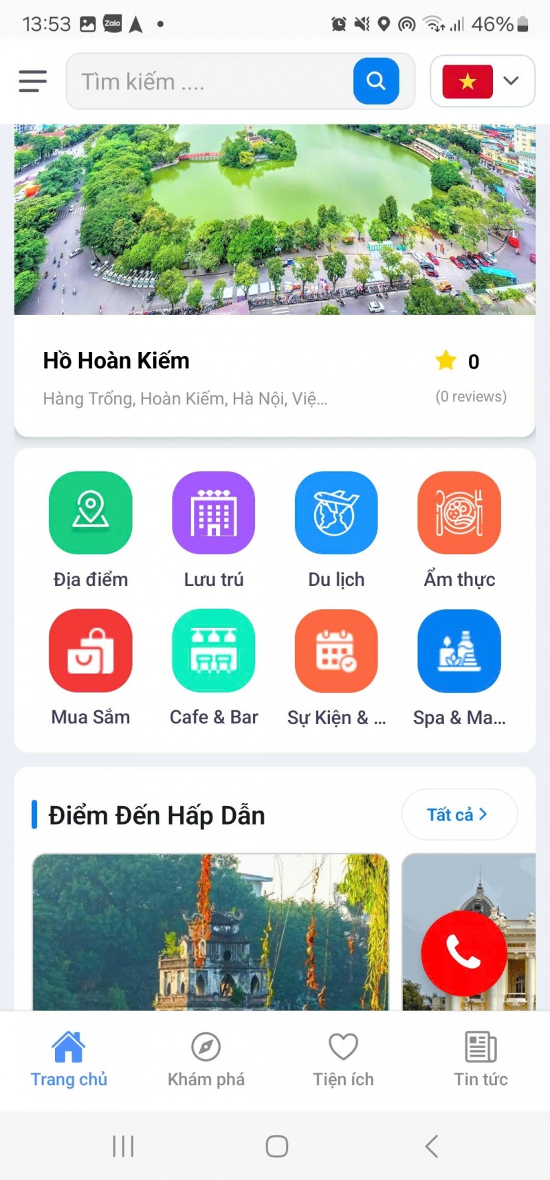 Ra mắt app và sách điện tử cẩm nang du lịch quận Hoàn Kiếm