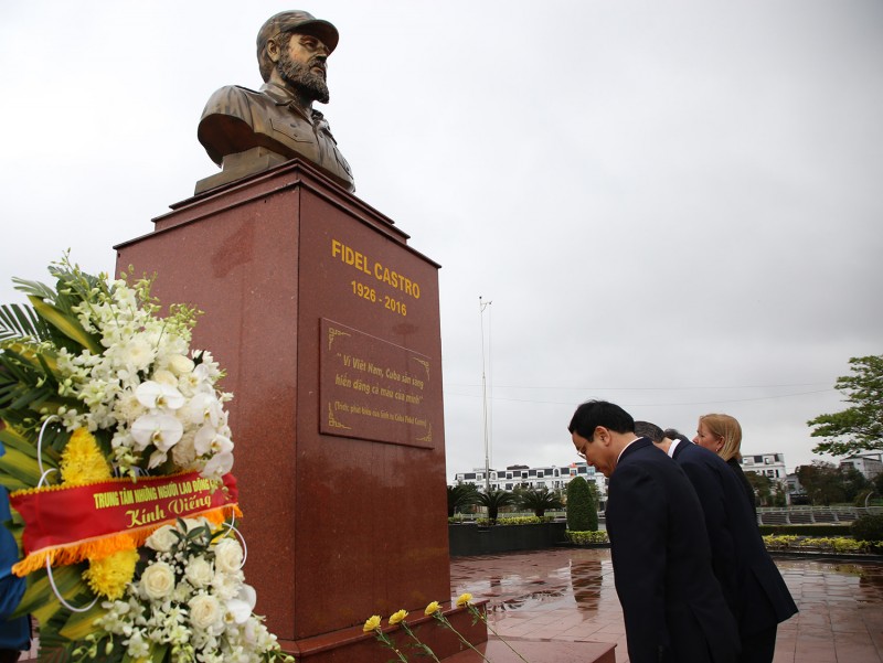 Công viên Fidel tại TP. Đông Hà: minh chứng cho tình cảm mà Quảng Trị dành cho Cuba và lãnh tụ Fidel Castro