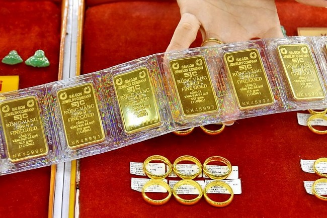Giá vàng SJC tăng gần nửa triệu đồng/lượng