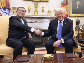 Trump đón Thủ tướng Nhật tại Nhà Trắng: Cân bằng thương mại và tăng cường hợp tác
