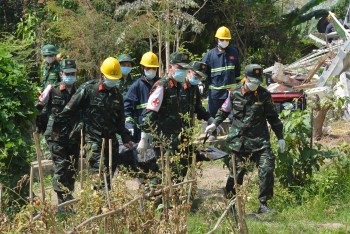 Đoàn cứu hộ Việt Nam kết thúc nhiệm vụ tại Myanmar
