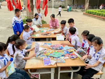 GNI góp phần lan tỏa văn hóa đọc đến các em học sinh