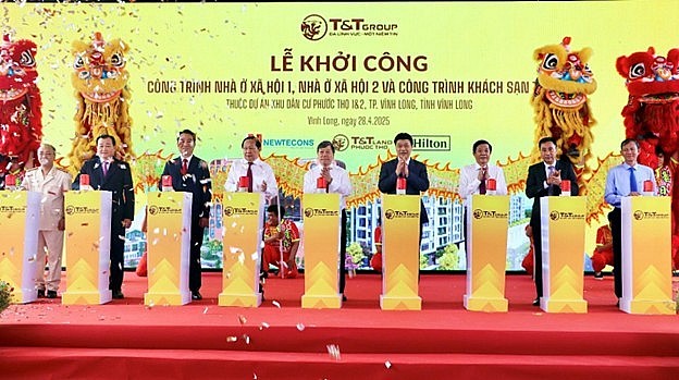 T&T Group khởi công xây dựng nhà ở xã hội tại Vĩnh Long