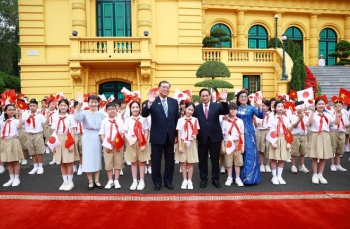 Thủ tướng Phạm Minh Chính chủ trì Lễ đón Thủ tướng Nhật Bản và Phu nhân