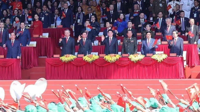 Lãnh đạo các chính đảng, các nước gửi thư, điện chúc mừng nhân kỷ niệm 50 năm Ngày Giải phóng miền nam, thống nhất đất nước