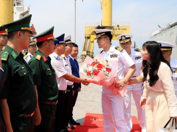 Tàu Hải quân Hàn Quốc thăm hữu nghị thành phố Đà Nẵng