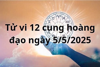 Tử vi 12 cung hoàng đạo hôm nay ngày 5/5/2025: Bạch Dương áp lực công việc