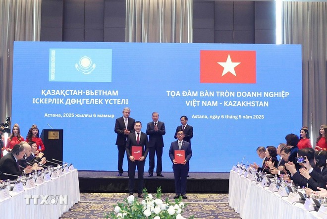 Làm sâu sắc hơn quan hệ kinh tế thương mại Việt Nam-Kazakhstan