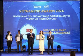 seabank duoc vinh danh ngan hang tien phong trong doi moi quan tri vi su phat trien ben vung tai vietnam esg awards