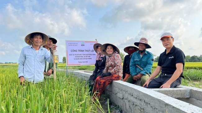 WVI và ADM triển khai thành công sáng kiến thủy lợi tại tỉnh Quảng Trị