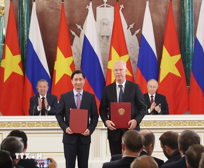 Tuyên bố chung về những định hướng lớn của quan hệ Đối tác Chiến lược toàn diện Việt-Nga trong giai đoạn hợp tác mới