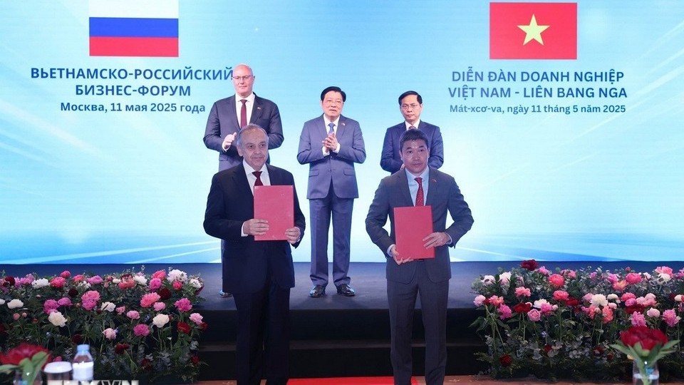 Hợp tác kinh tế Việt Nam-Liên bang Nga đánh dấu bước tiến mới