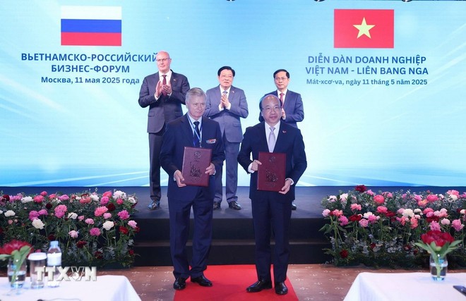 Hợp tác kinh tế Việt Nam-Liên bang Nga đánh dấu bước tiến mới